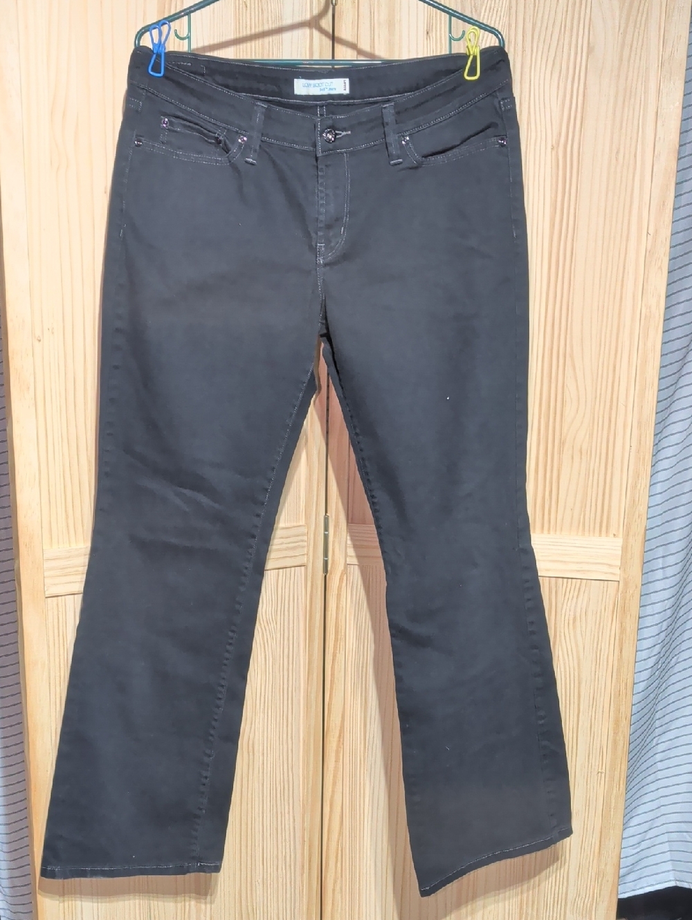 Levi's Women’s Black Boot Cut Jeans